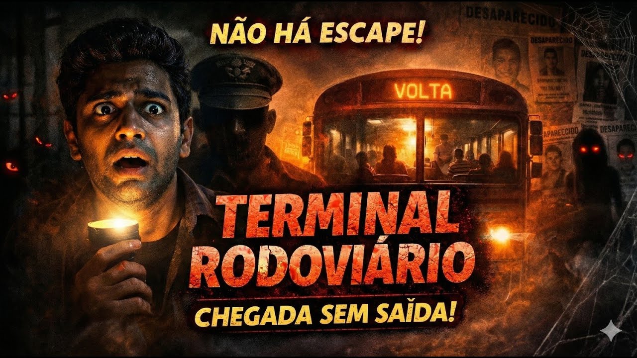 O Terminal Onde Ninguém Sai 😱 | A História Mais Assustadora do Brasil