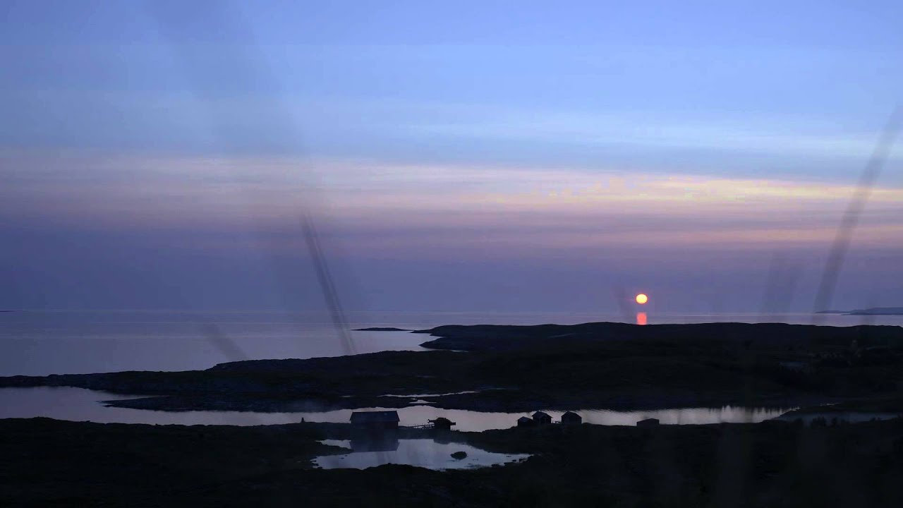 Sunset over the Norwegian Sea