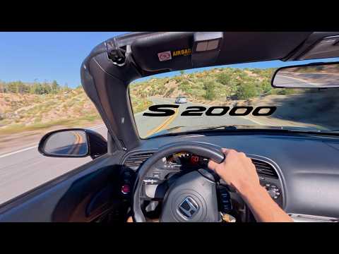 S2000 AP2 POV Drive: Angeles Crest Highway (Raw Audio)