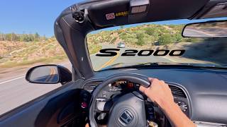 S2000 AP2 POV Drive: Angeles Crest Highway (Raw Audio)