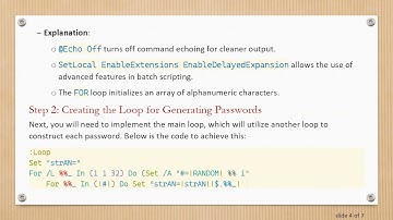 Generate Multiple Random Passwords in Batch
