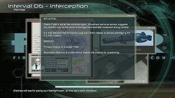 F.E.A.R. (extreme difficulty, no slowmo) Interval 06-3 - Interception. Afterimage