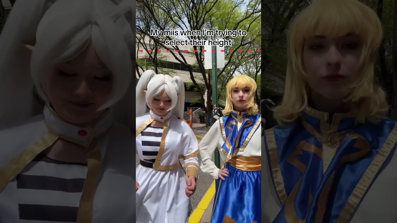 Frieren and Kurapika | Cosplay #cosplay #frieren  #hxh  #kurapika  #tomodachilife  #hunterxhunter