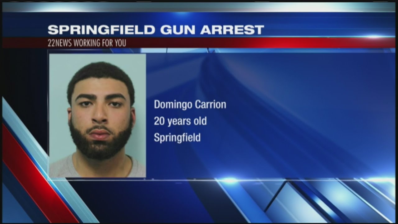 Springfield man caught driving wrong way arrested on gun charge - YouTube