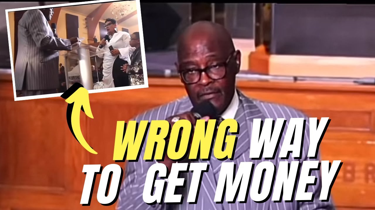 Марвин Уинанс критикует женщину за неправильный способ раздачи денег