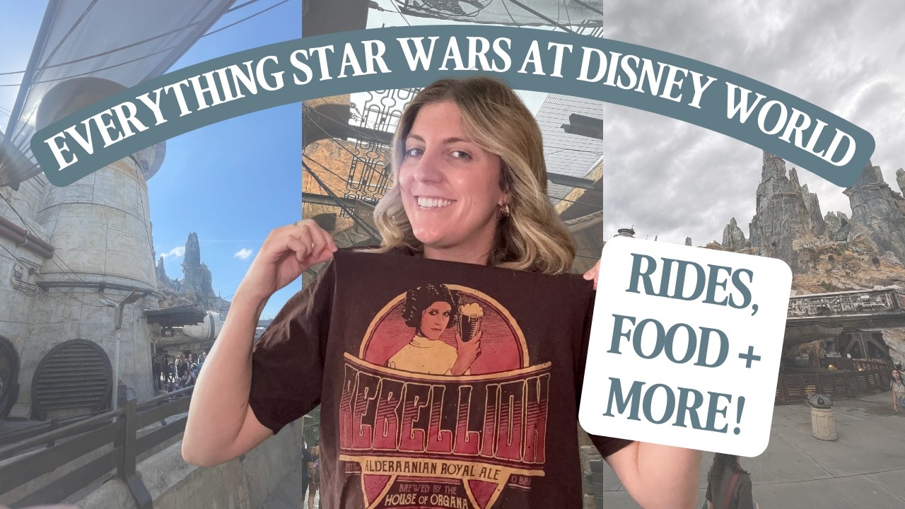 GALAXY'S EDGE EXPLAINED 🛸 Star Wars at Walt Disney World