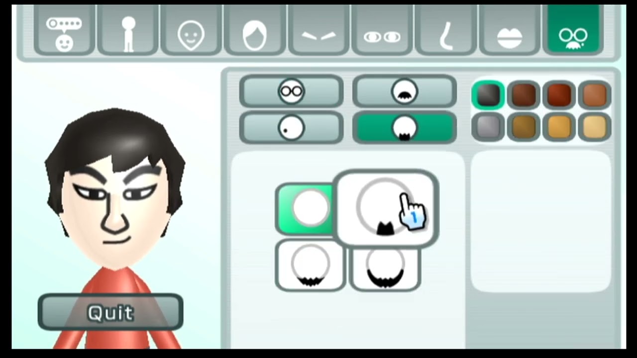 How to make Nin☆DoTak (Mario Kart Wii Staff Ghost Mii) - YouTube