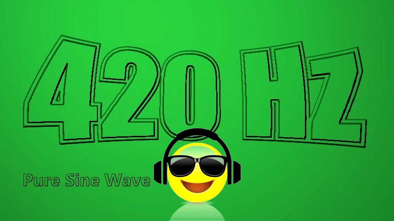 Cover 420 Hz Pure Sine Wave