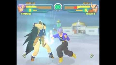 Dragon Ball Z Budokai-Trunks vs Raditz
