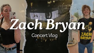Zach Bryan Concert Vlog‼️ *getting ready + concert*