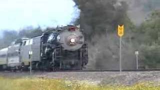 Atsf 3751 High Speed Run-By June 1, 2008