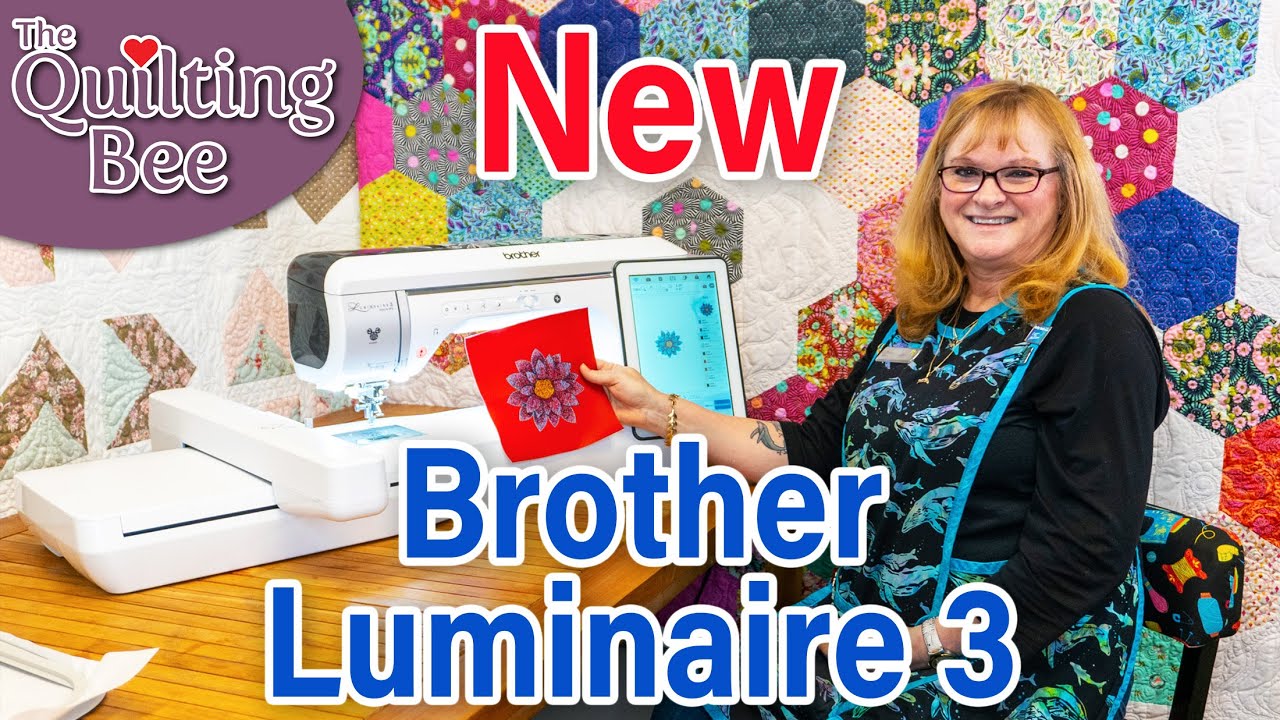Brother Luminaire 3 Machine Features with Joy YouTube