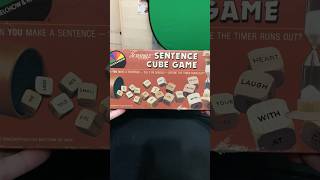 Scrabble Sentence Cube Game is great for people who suck at spelling! Unless you cant read I suppose