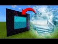 How to make a portal to the heaven dimension in minecraft