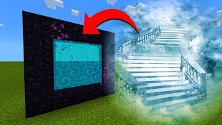 How To Make A Portal To The Heaven Dimension in Minecraft!