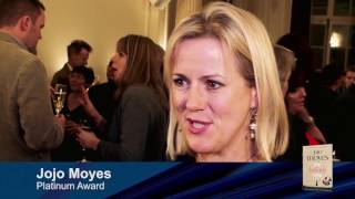 Interview with Jojo Moyes, who was presented with a Platinum Award for Me Before You