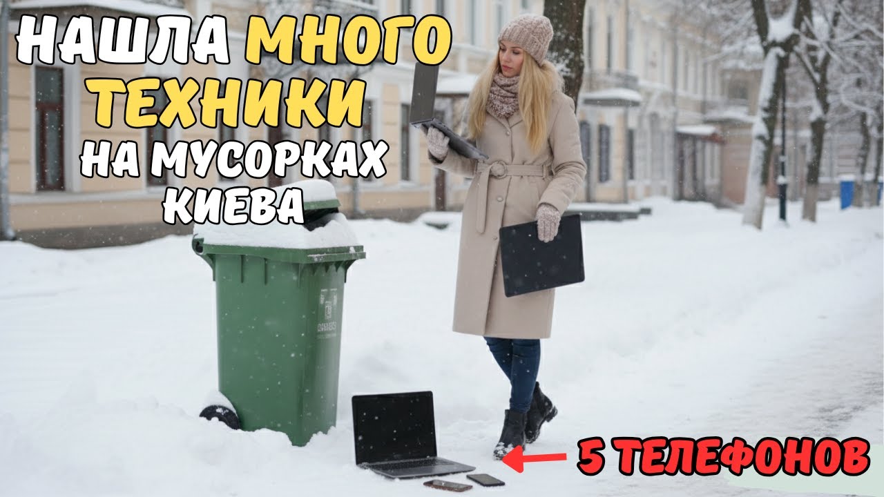 Супер находки 📲 5 телефонов и 4 ноутбука 💻 НАШЛА на мусорке
