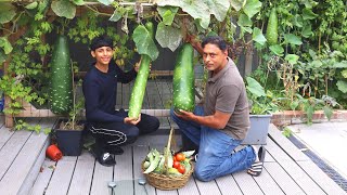 October Garden Tour & Harvest | Deshi Vegetable Garden In Uk
