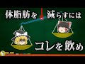 【ゆっくり解説】飲んでいると体脂肪が減る、魔法の飲み物とは？【あの身近にある〇〇】