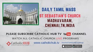 Daily holy mass in tamil | st.sebastian's church madhavaram chennai tn
india 23-05-2020