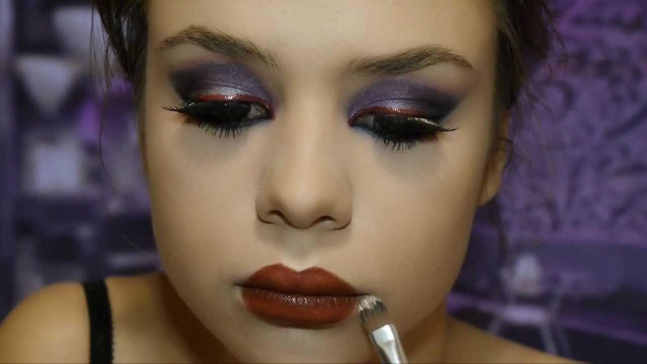 Angels and Demons makeup tutorial part1 / Макияж Ангелы и демоны часть1