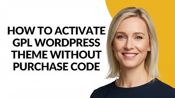 How to Activate Gpl Wordpress Theme Without Purchase Code - Julia
