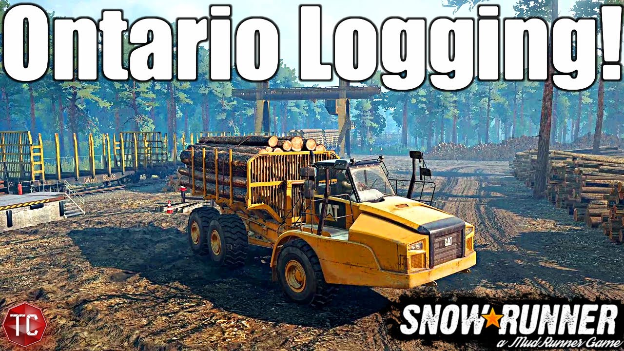 SnowRunner NEW DEEP WOODLAND LOGGING CAMPAIGN MOD! YouTube