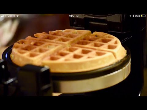 Crispy Waffles (简单香脆 威化饼). 