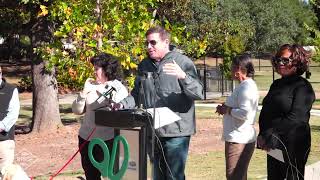 Raising Cane’s Dog Park Ribbon Cutting 2022