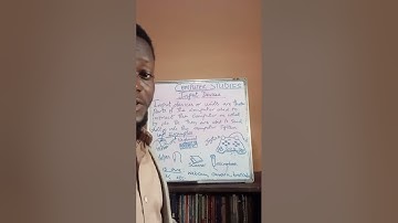 Definition And Examples of Input Devices