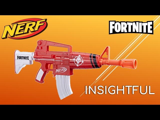  NERF Fortnite Insightful Motorized Blaster, Insightful