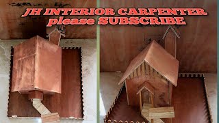 plywood design small house (Jh Interior carpenter)