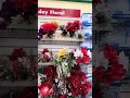 Transform your home with these super festive florals from Dollar Tree!🌹🥀#dollartreefinds #florals