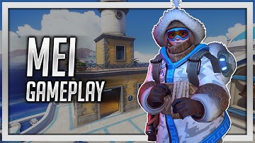 Mei Gameplay | Ilios Map (Overwatch) - Hero Playthrough S01