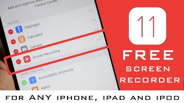 How to record screen of [ANY] iPhone with iOS 11 - iPhone 6 7, 8, X & iPad - Unlimited Recording