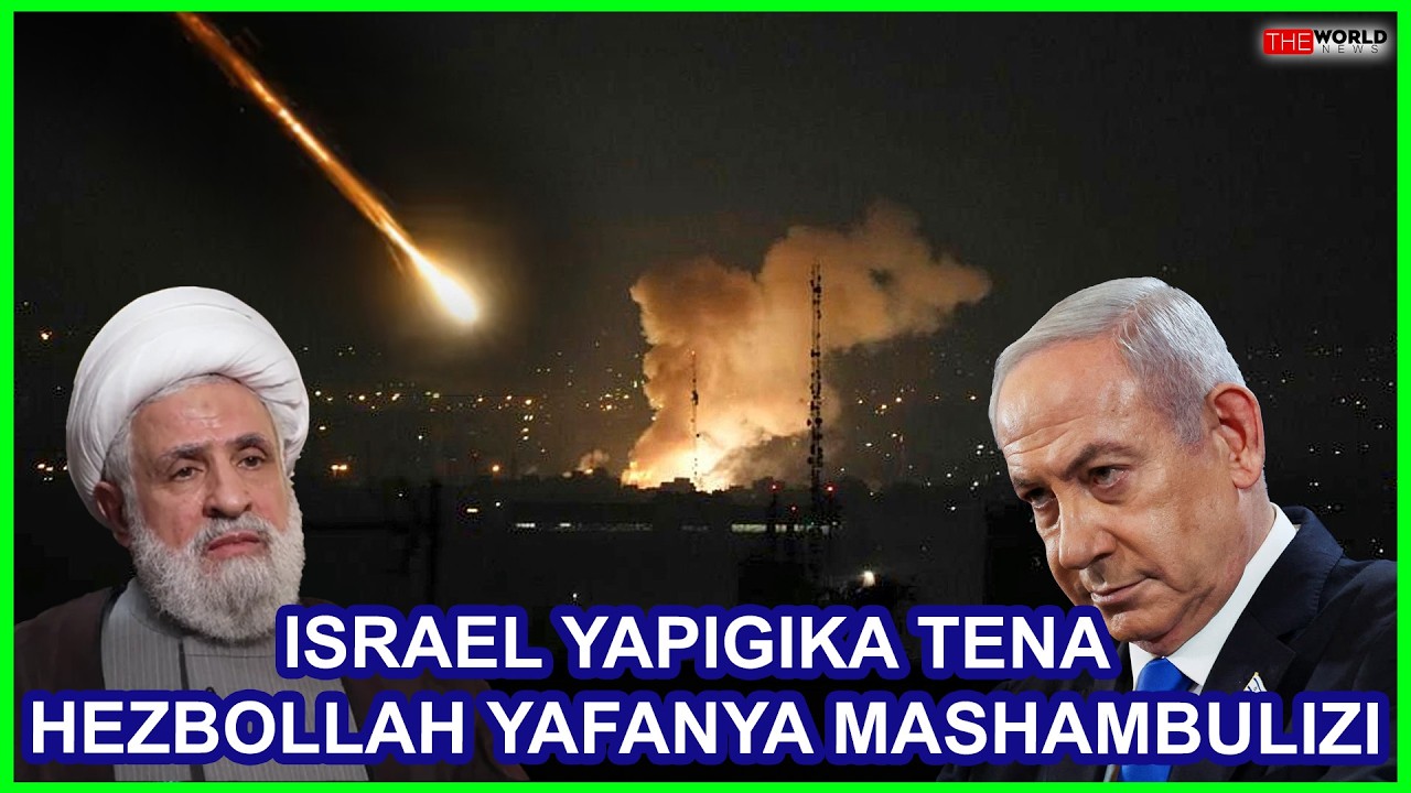 HESBULLAH YAINGIA RASMI VITANI DHIDI YA ISRAEL|YAIPIGA VIBAYA YERUSALEM NA MAENEO MENGINE|IDF YAAMKA
