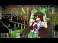 Synthesia: Touhou 11 - SOLAR SECT Of MYSTIC WISDOM ~ NUCLEAR FUSION | 47,000+ Notes | Black MIDI