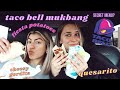 TACO BELL MUKBANG: SECRET MENU ITEMS? TIK TOK DRAMA?