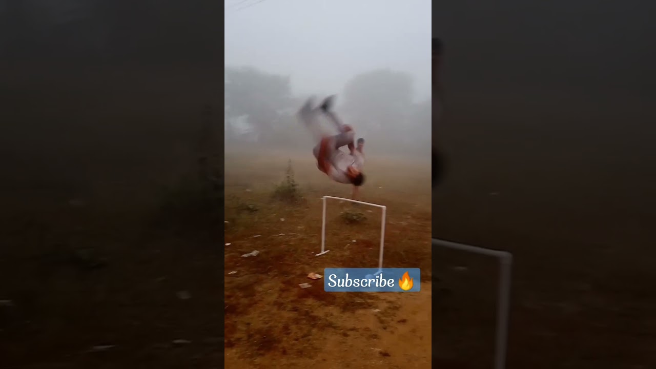 💯🔥💯best high jump experience 🥇🥇side flip on 