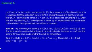 Math400 - Functional Analysis - Exercises of chapter 1 - Part 2