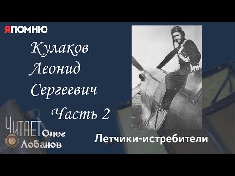 Кулаков Леонид Сергеевич. Часть 2. Проект "Я помню" Артема Драбкина. Летчики-истребители.