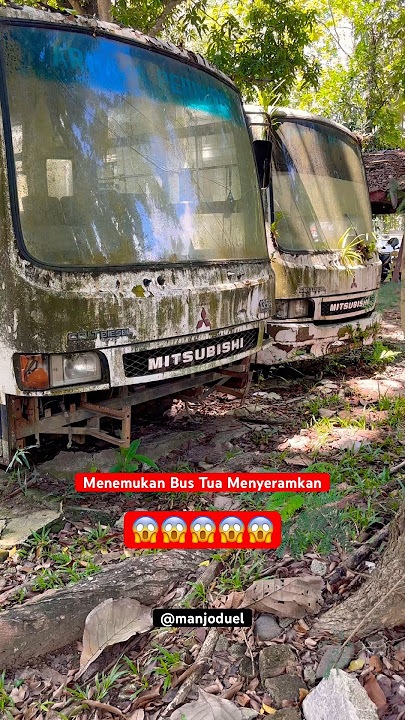 I Met a Scary Old Broken Telolet Bus 😱😱😱😱
