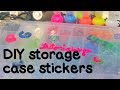 How to Make Rainbow Loom Storage Case 3D Stickers