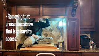 How to Replace Broan Kitchen Hood Model PIK45 Switch Assembly