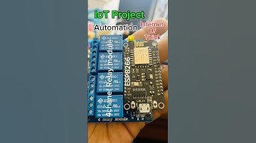 IoT home automation project using ESP8266 and 4chanel relay #electronics #project #homeautomation