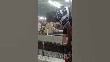 textile weaving machine Bheem getting process#shorts