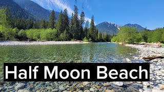 [HD] Half Moon Beach  Backcountry Camping Trip in Golden Ears