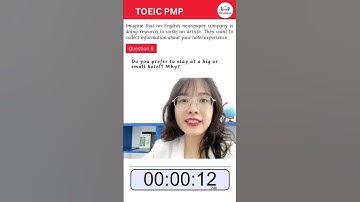 Luyện TOEIC Speaking cùng mình nhé