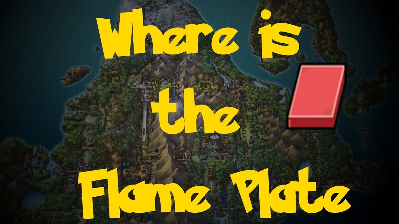 Where Is: The Flame Plate (Pokemon Diamond/Pearl/Platinum)