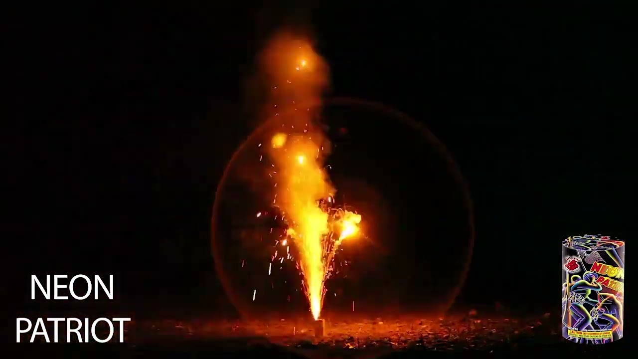 neon patriot firework 720p